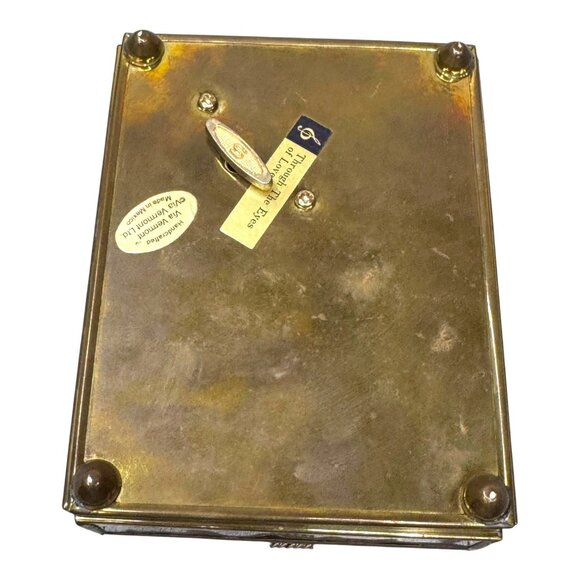 Handcrafted Via Vermont Music Box Through The Eyes Of Love Marilyn Ward Vintage - Picture 3 of 12